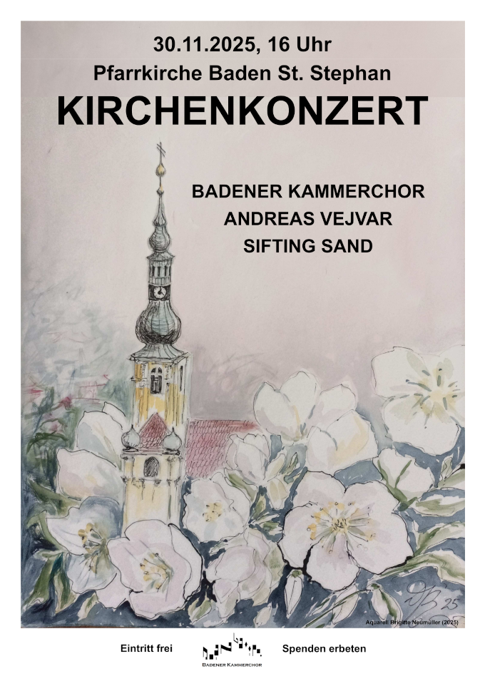 Kirchenkonzert 2025 am 30. November 2025